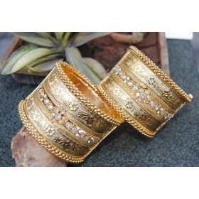  Gold Bridal Kada Bangles